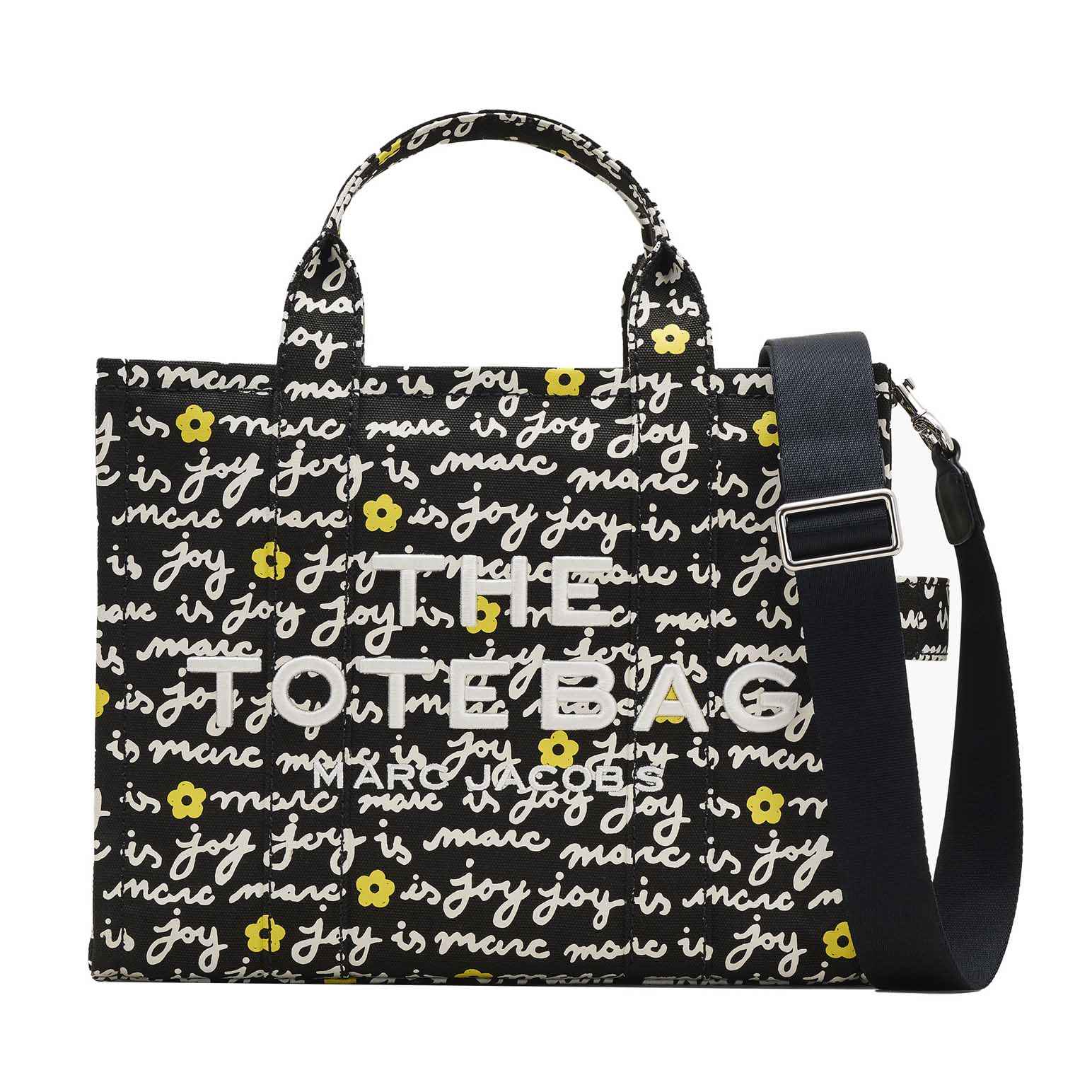 MARC JACOBS The Marc Is Joy Canvas Medium Tote Bag